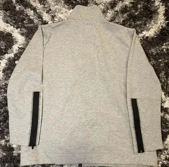 Nike Sportswear Tech Fleece Full-Zip Oversized Women's Jacket CW4296-063 Grey Si - Picture 2 of 4